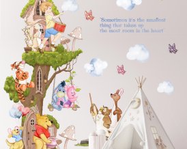 Winnie the Pooh Wandaufkleber Kinderzimmer Dekor, Winnie Wandaufkleber, Vinnie Wandtattoo