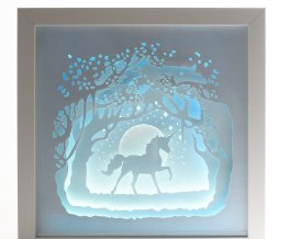 Kúzelná lampa pre deti s pohybovým senzorom Frozen Elsa, rozprávkové svetlo magického sveta