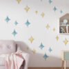 Stars Wall Decal – Night Sky & Galaxy Wall Sticker for Nursery