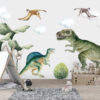 Dinosaurs Wall Sticker – Prehistoric Fun Removable Wall Decal for Kids