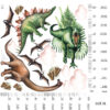 Dinosaurs Wall Stickers for Kids – Removable Wall Decals