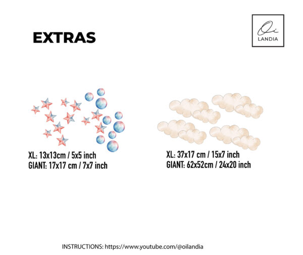 Red Circus Tent Wall Decal – Reusable Fabric for Nursery & Kids Room