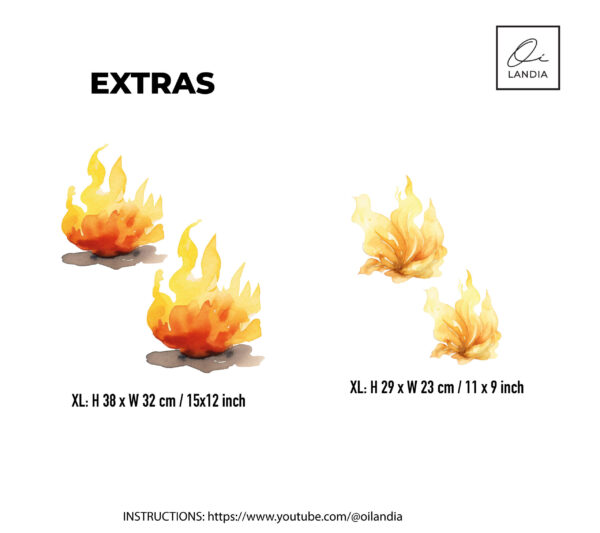 Firefighter Wall Decals for kids room, Fire Rescue car for young firefighters