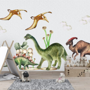 Dinosaur Wall Decal Kids – Jurassic Park Inspired Wall Art