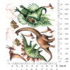 Dinosaurs Wall Stickers for Kids – Removable Wall Decals