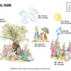 Peter Rabbit Wall Decal – Cute Nursery & Kids Room Decor