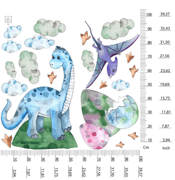 S30-Giant-Wall-Decal-Dinosaurs Jurassic Dinosaurs wall sticker
