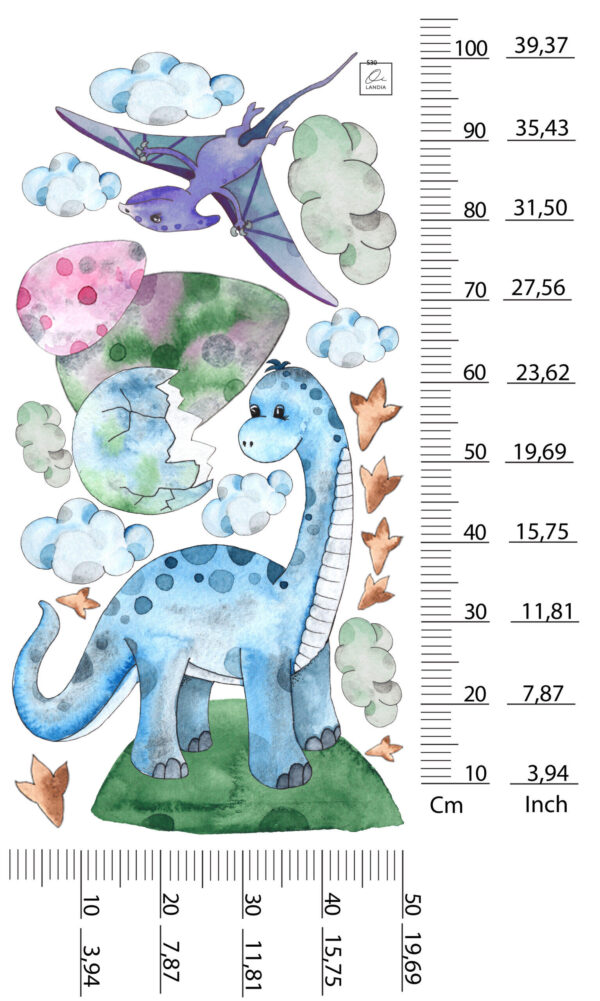S30-Wall-Decal-Dinosaurs Jurassic Dinosaurs wall sticker