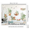 Woodland Animal Wall Decal Fox Owl Nursery Stickers Forest Nature Room Decor