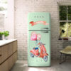 Vespa Refrigerator Sticker