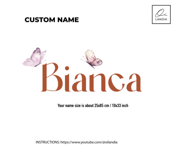 Personalised Bambi Wall Decal – Woodland Nursery & Kids Room Decor