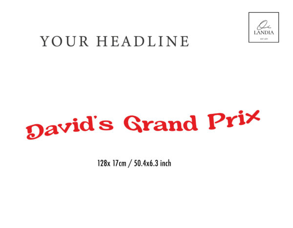 Formula 1 Wall Decals for Kids Room – Racing Car Wall Stickers for Young F1 Fans