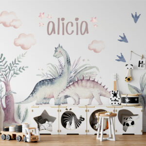 Dinosaurs Wall Decal for Kids – Fun & Educational Wall Stickers for Children’s Rooms