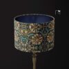 William Morris Honeysuckle lamp shade gold lining