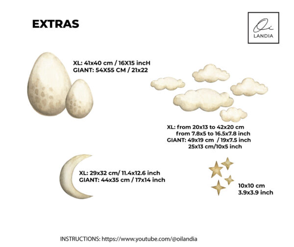 Fantasy Dragon Wall Decal for Kids Room Decor