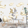 Fantasy Dragon Wall Decal for Kids Room Decor