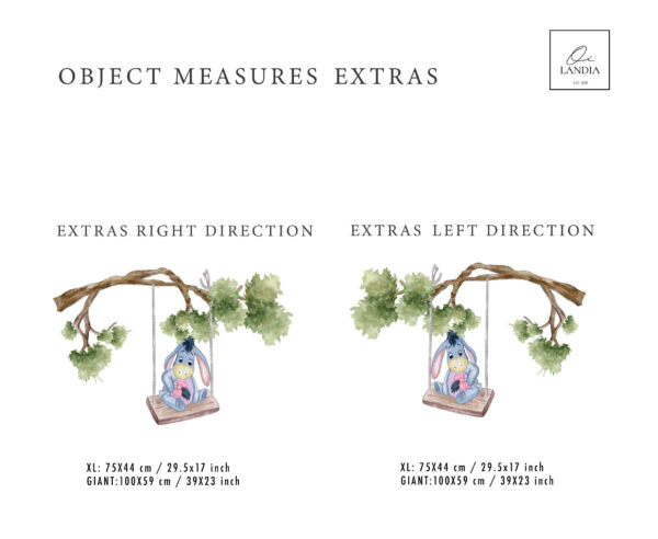 Winnie the Pooh Wall Decals – Kids Room Decor