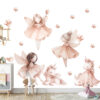 Unicorn Fairy Wall Decal for Girls Nursery