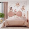Unicorn Fairy Wall Decal for Girls Nursery