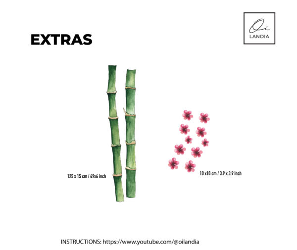 Personalised Stitch Wall Decal – Eco Textile Nursery Decor