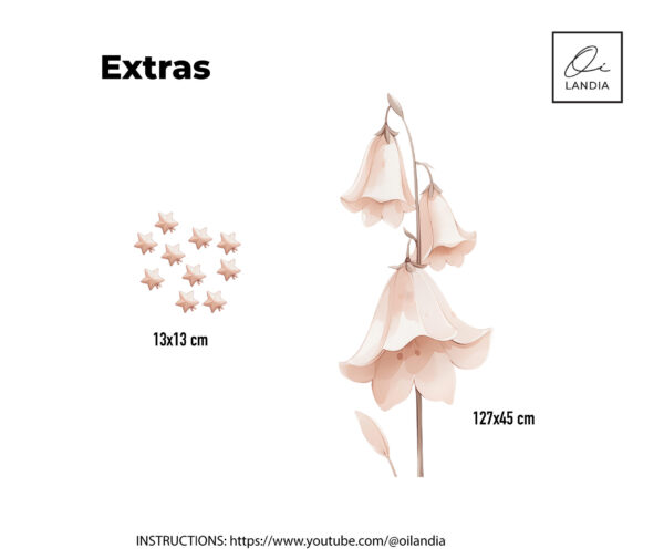 Unicorn Fairy Wall Decal for Girls Nursery