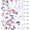 Butterflies and Poppies Wall Decal: Watercolour Poppies Wall Sticker