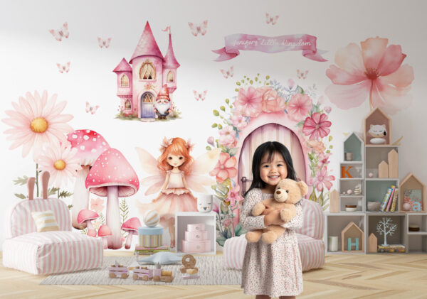 Princess Fairytale Wall Decal for Nursery