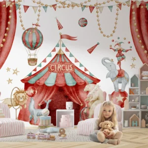 Big Circus World Wall Decal Collection – Nursery & Kids Room Decor