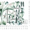 Watercolor Tropical Greenery Wall Decals