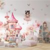 Princess Fairytale Wall Decal for Kids Room