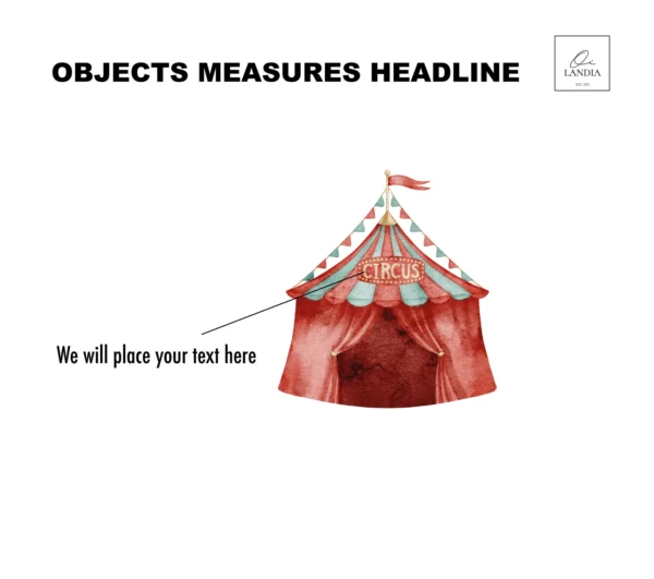 Big Circus World Wall Decal Collection – Nursery & Kids Room Decor