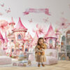 Fairytale Castle Princess Wall Decal for Kids Nursery