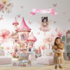 Princess Fairytale Wall Decal for Kids Room